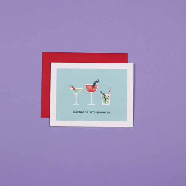 Holiday Card - Making Spirits Brighter