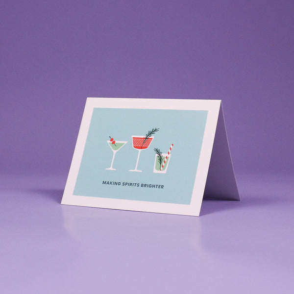 Holiday Card - Making Spirits Brighter