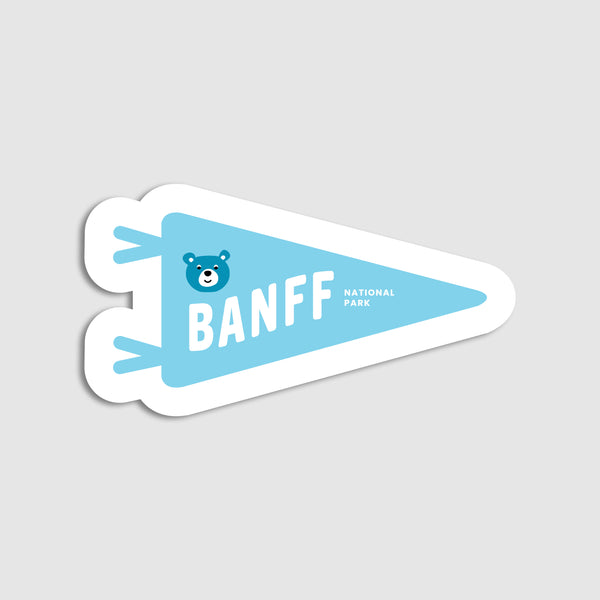 Banff Flag Blue - Sticker