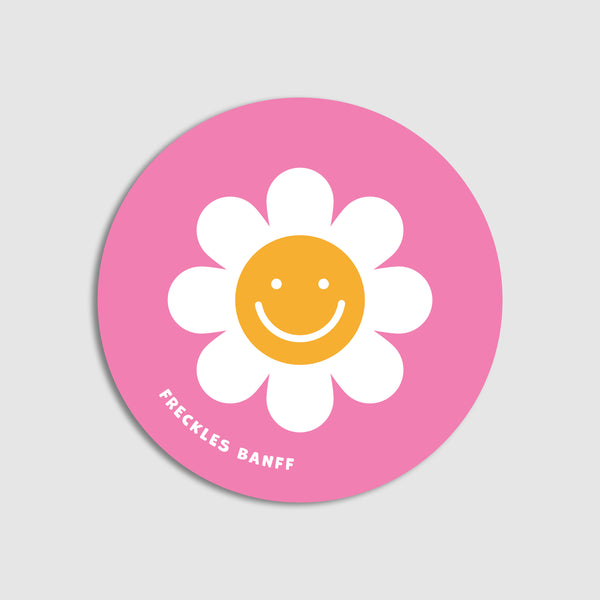 Flower Circle Pink - Sticker