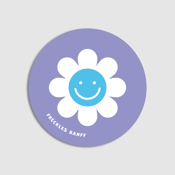 Flower Circle Purple - Sticker