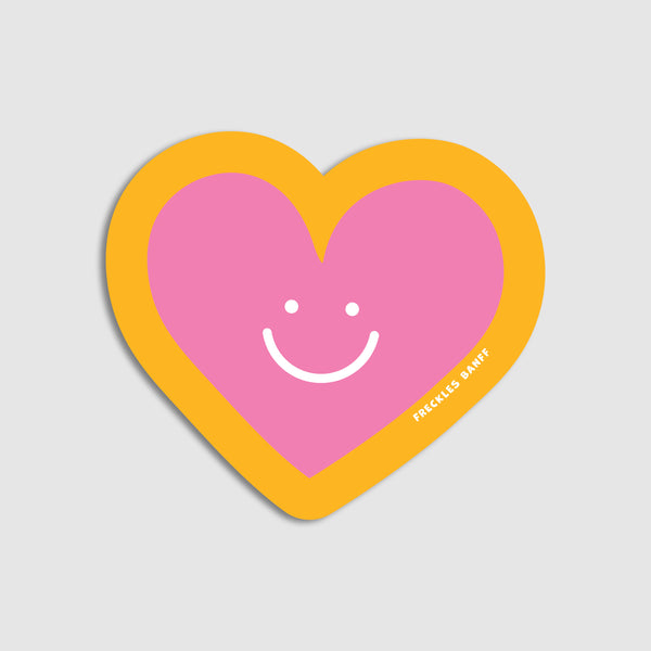 Heart Pink - Sticker