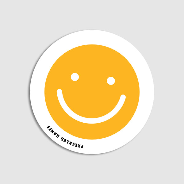 Smile Circle Yellow - Sticker