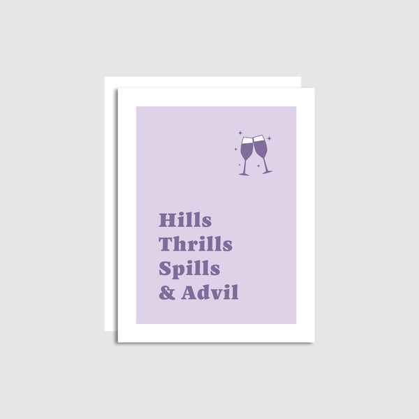 Hills & Spills Card