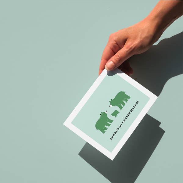 Bear Cub Card