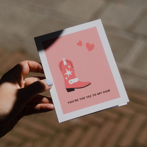 Cowboy Love Card