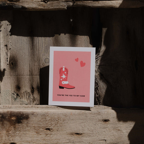Cowboy Love Card