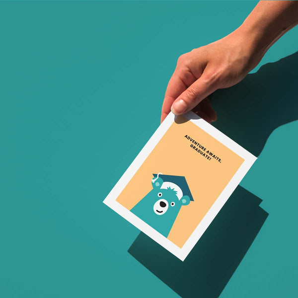 Graduation Bear Card