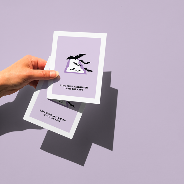 Halloween Rave Card