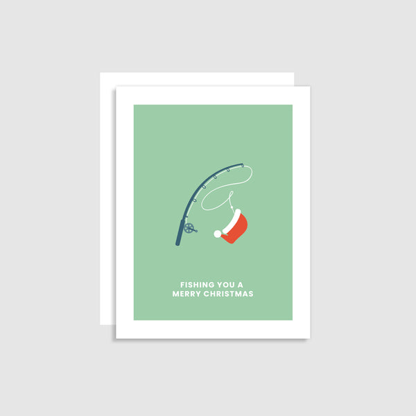 Holiday Card - Fishing you a Merry Christmas