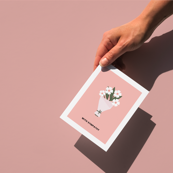 With Sympathy Card