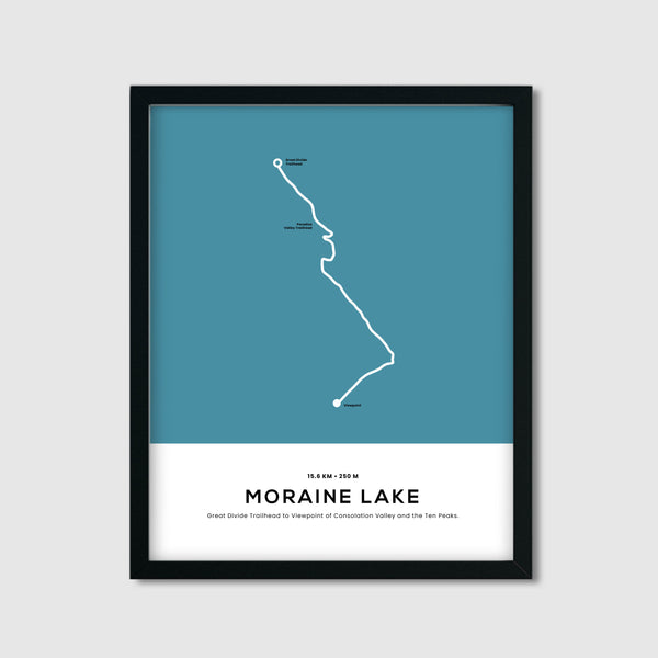 Moraine Lake Trail Map
