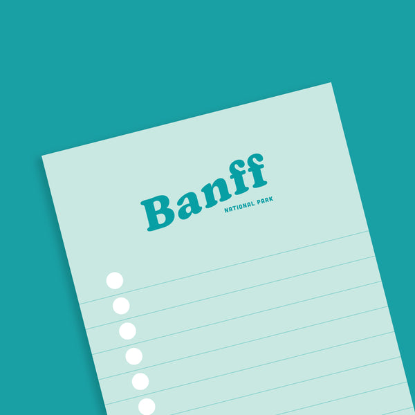 Notepad - Banff 3.5x8.5
