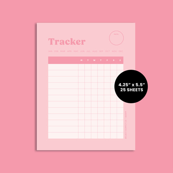 Notepad - Habit Tracker 4.25x5.5