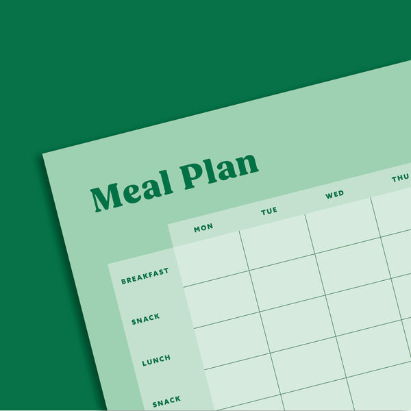 Notepad - Meal Plan 8.5x5.5