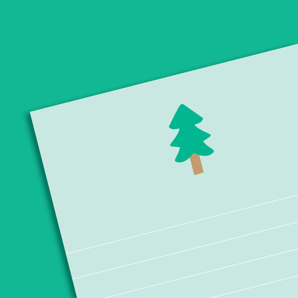 Notepad - Tree 4.25x7