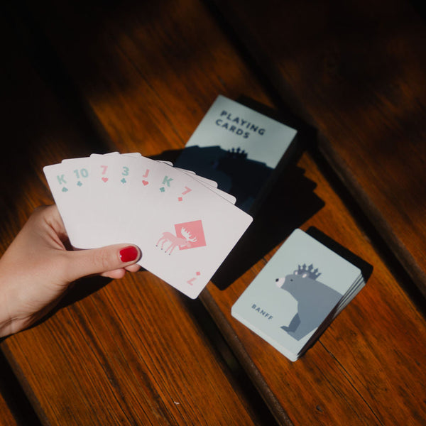 Animals of the Rockies Playing Cards