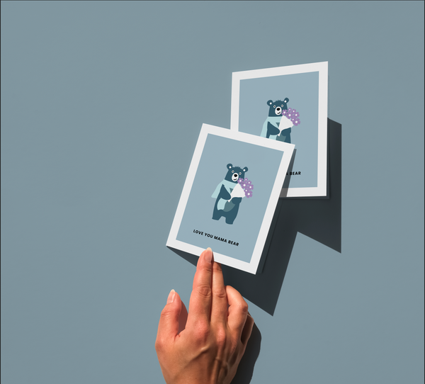 Love You Mama Bear Card