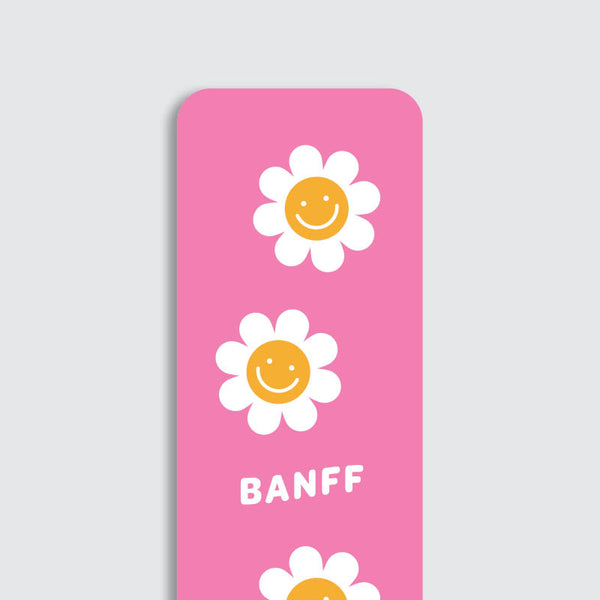 Bookmark - Flowers Pink