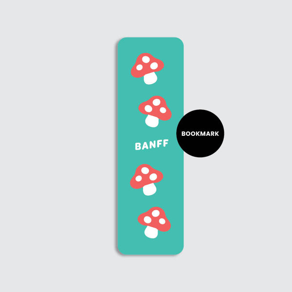 Bookmark - Mushroom Teal