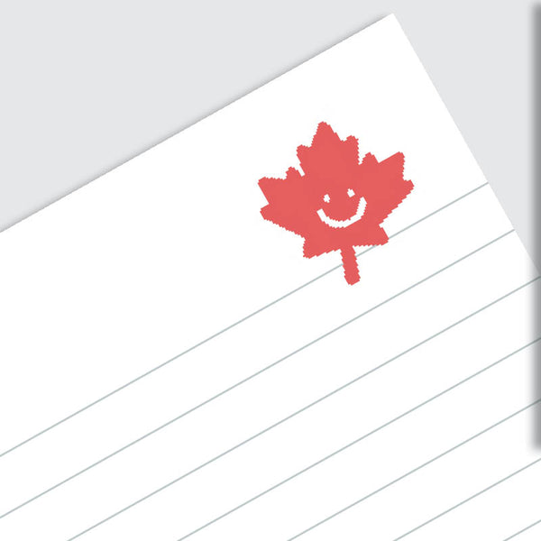 Notepad - Maple Leaf 4.25x7