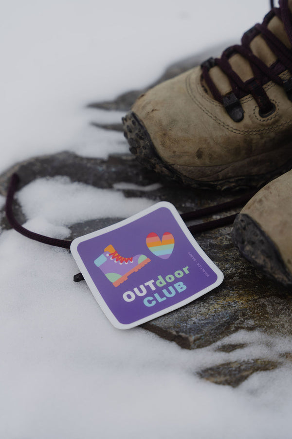 OUTdoor Club - Banff Pride Sticker
