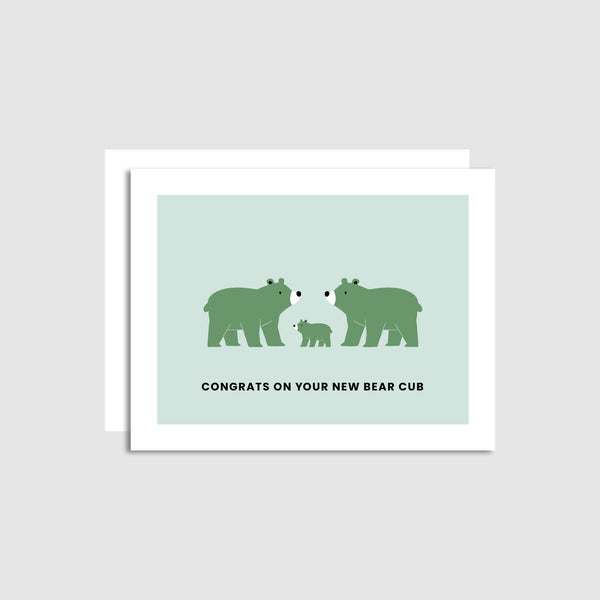 Bear Cub Card