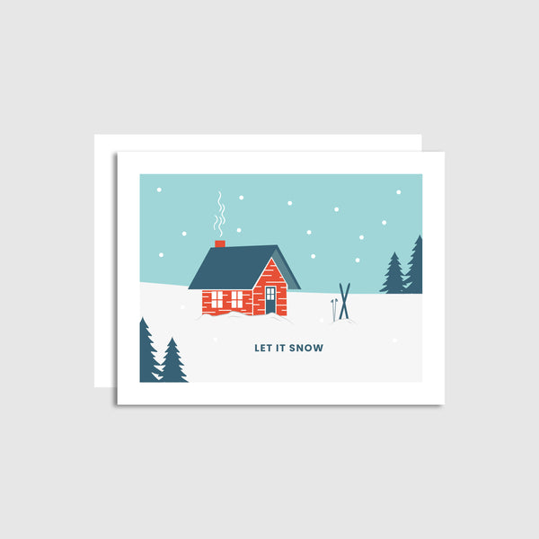 Holiday Card - Let It Snow