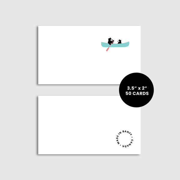 Mini Notes - Canoe Bear