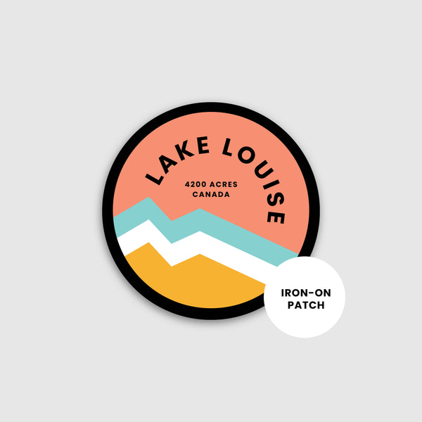 Iron-On Patch - Lake Louise Ski