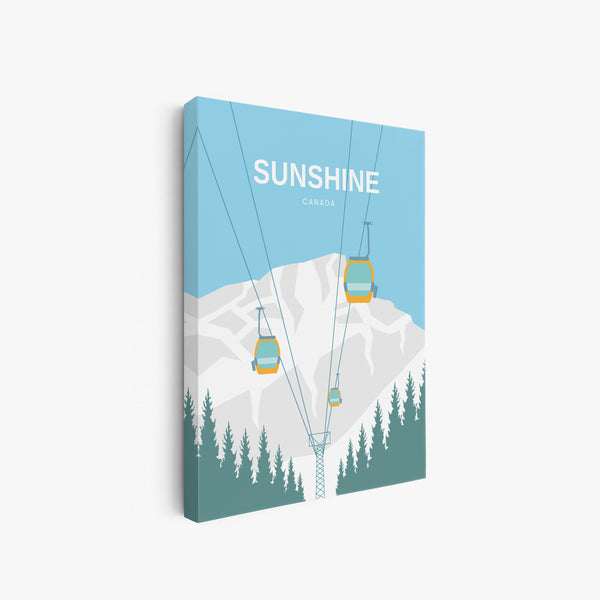 Sunshine Gondola Print