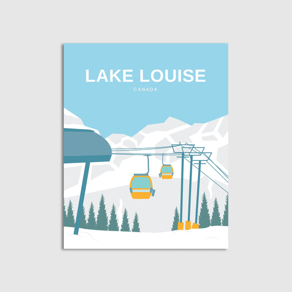 Lake Louise Gondola Print