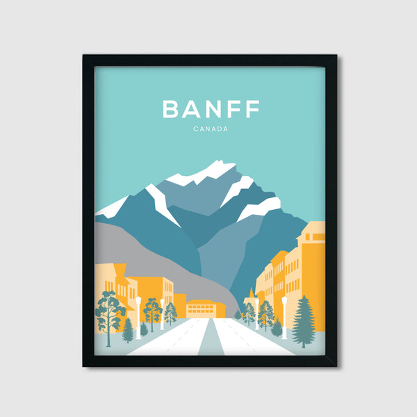 Banff Ave Print