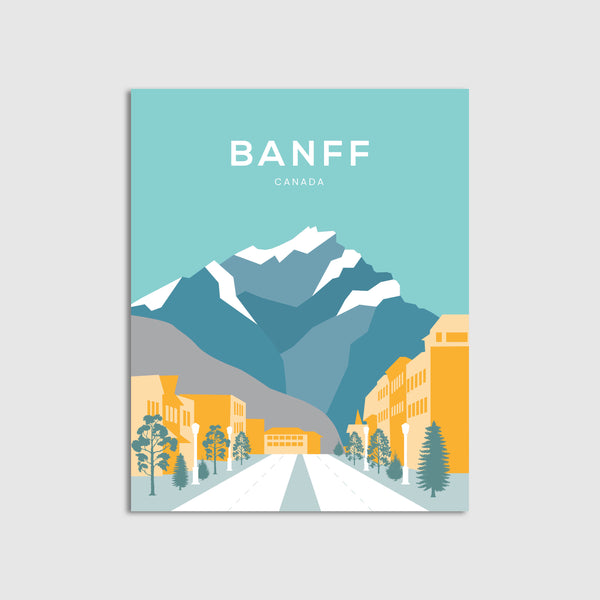 Banff Ave Print