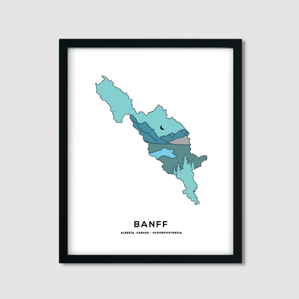Banff Boundary Print