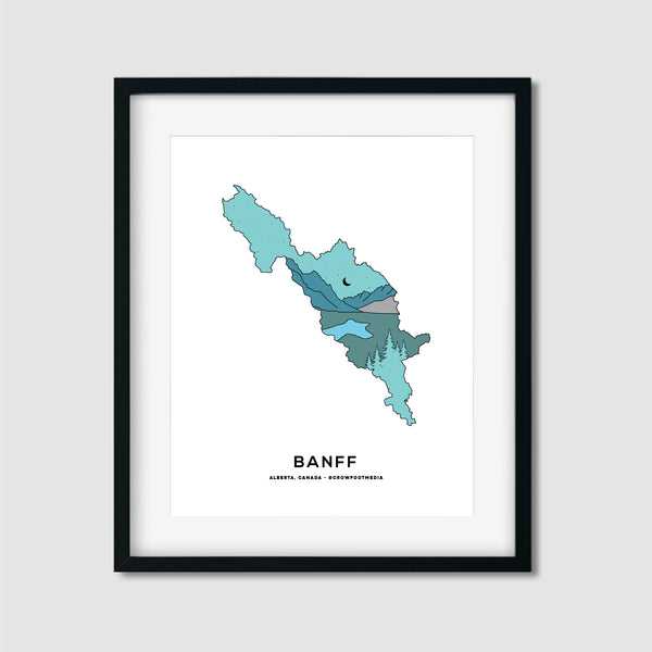 Banff Boundary Print