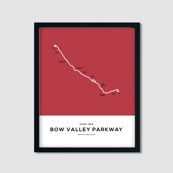 Bow Valley Parkway Trail Map