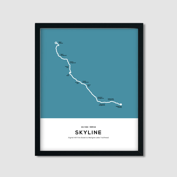 Skyline Trail Map