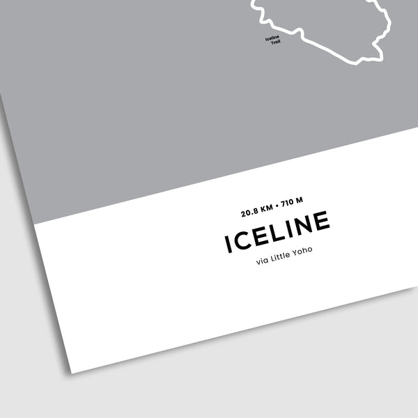Iceline Trail Map