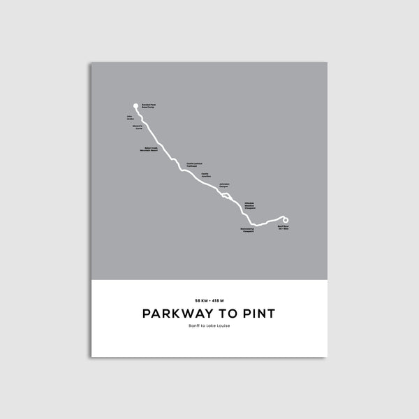 Parkway to Pint Trail Map