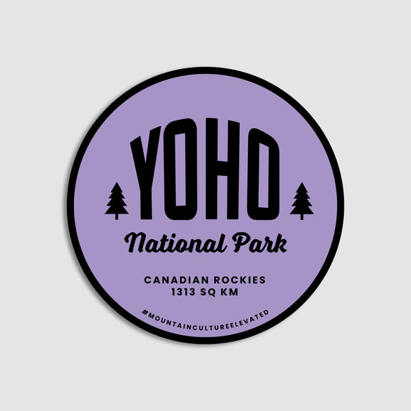 Yoho National Park Sticker