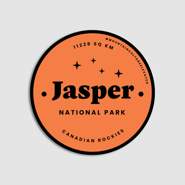 Jasper National Park Sticker