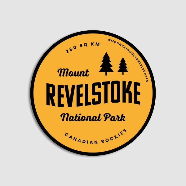 Mount Revelstoke National Park Sticker