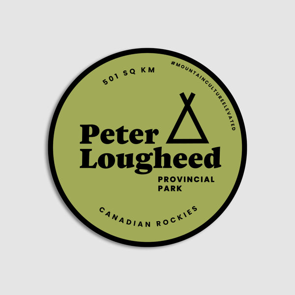 Peter Lougheed Provincial Park Sticker