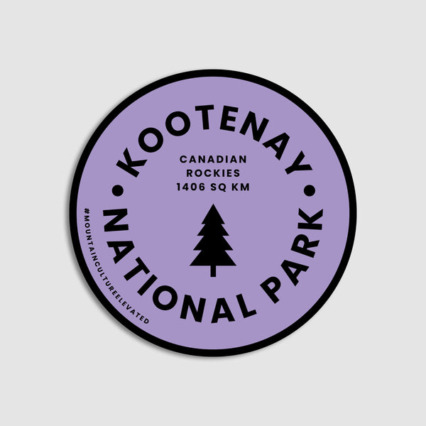 Kootenay National Park Sticker