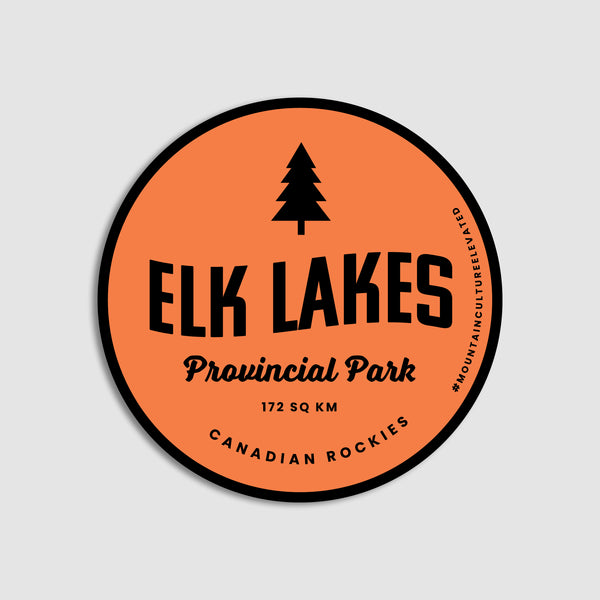 Elk Lakes Provincial Park Sticker