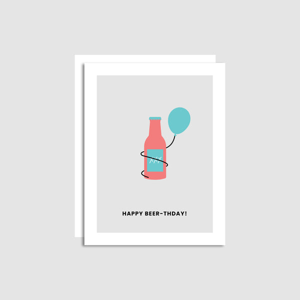 Happy Beer-thday Card