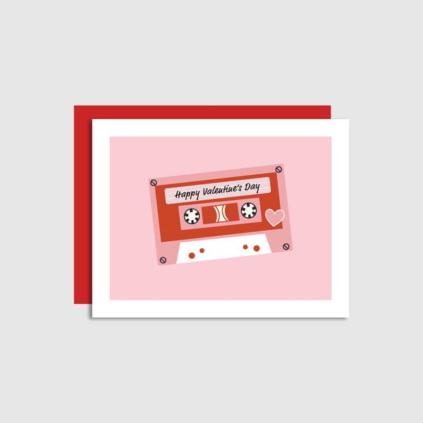 Valentine's Day Mix Tape Card